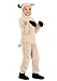 Fun Costumes Wooly White Sheep Kid's Costume | Cute Hooded Little Lamb Farm Animal Costumes with Mittens and Shoe Covers S