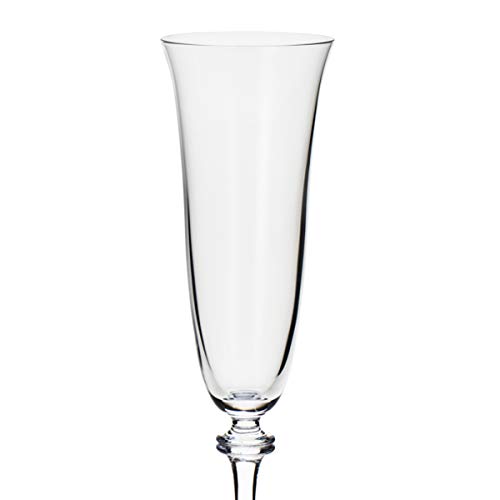 Conjunto de 6 Taças de Vidro Sodo-Cálcico com Titânio Rojemac Transparente