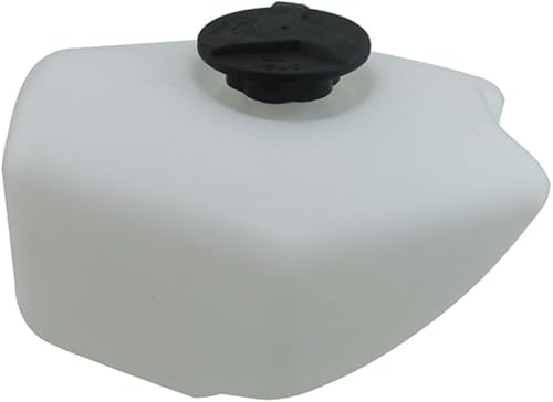 Miniatura 4 de TC-Motor Tanque de combustible de gasolina de plástico blanco para chino 2 tiempos 47cc 49cc minimoto niños mini moto bolsillo bicicleta