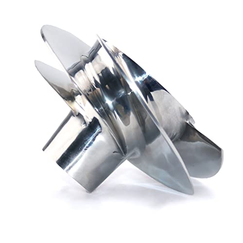 CAPTAIN 150mm Jet Ski Impeller Replace for Sea-Doo Personal Watercraft (PWC) GTI 90, GTS 90 (2017- New) OEM 267000919, 4 Blade WaveRunner Impeller, fit Bombardier/BRP Water Scooter