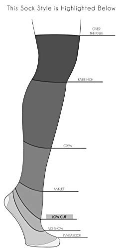 Sailor Moon Glitter Lowcut Socks (5 Pair) - Women's Sparkle Cosplay Gift No Show Socks - Fits Shoe Size: 4-10 (Ladies)4