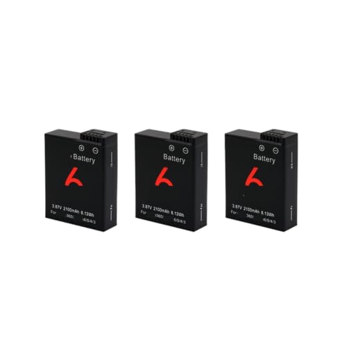 Batería compatible con DJI Osmo Action 5 Pro cargador triple accesorios de cámara 2