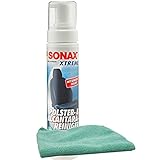 Sonax Upholstery &amp; Alcantara Cleaner (250 ml) Bundled with Microfiber Cloth (2 Items)
