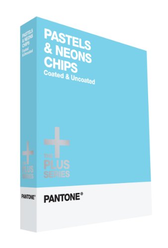 Pantone Plus Series GB1304 Pastels & NEONS Chips, Coated & Uncoated, Two-Book Set