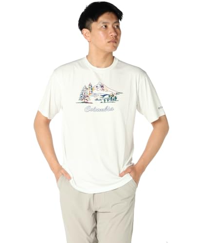 [コロンビア] レイクアローヘッドグラフィックショートスリーブTシャツ XE5716(XL,126:Sea Salt Mountain)