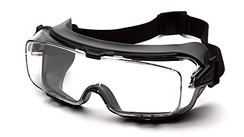 Pyramex Safety Cappture PRO Google GG9910TM Clear Lens With H2MAX Anti Fog