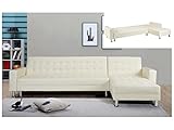 sofa rinconera piel electrico Elige el sofá rinconero WILLIS. Con su asiento acolchado, sus dimensiones amplias y su cama para 2 personas, es la pieza indispensable de un salón. Blanco. Medidas sofá: L301 x P171 x Alt 77 cm. Cama: 192x123 cm. Estructura de madera y patas de metal.