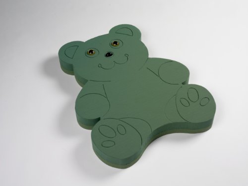 Sitting Teddy Bear Funeral Tribute Oasis Frame