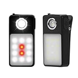 Wigearss 2 Stück LED Clip Lampe, Lauflicht, Taschenlampe für Laufen, Joggen, Camping, Wandern, Klettern