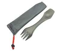 Titan Spork 3-in-1 Ultraleicht nur 20g | Outdoor Besteck für unterwegs – Ansicht 2