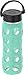 Lifefactory 22-Ounce BPA-Free Glass Water Bottle with Classic Cap and Protective Silicone Sleeve, Sea Green
