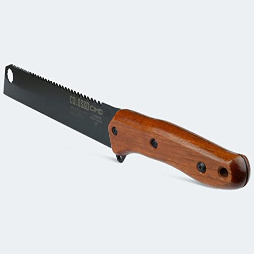 Facão Cimo com Serrote Colosso 10” Cabo Madeira – Preto