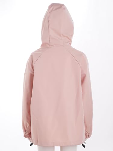 CHICTRY Kids Girls Boys Athletic Hooded Jacket Gym Fitness Sweatshirts Long Sleeve Zipper Jacket with Pockets4