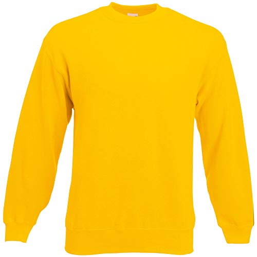 Fruit of the Loom 62-202-0 Sudadera, Girasol, Small para Hombre
