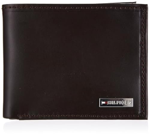 Tommy Hilfiger Wallet For Men- Brown, One size