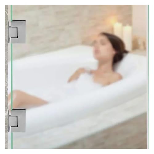 Charnières de porte de douche fixation à 90 degrés pour armoire