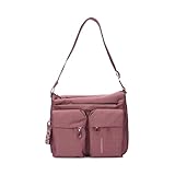 Borsa a tracolla leggera e resistente realizzata in mitrix, storico materiale del marchio Mandarina Duck caratterizzato dall'effetto cangiante. E' espandibile grazie alla zip laterale e presenta tracolla regolabile per adattarsi a tutte le esigenze e le portabilità. Le doppie tasche frontali e le tasche interne laterali la rendono organizzata e pratica.