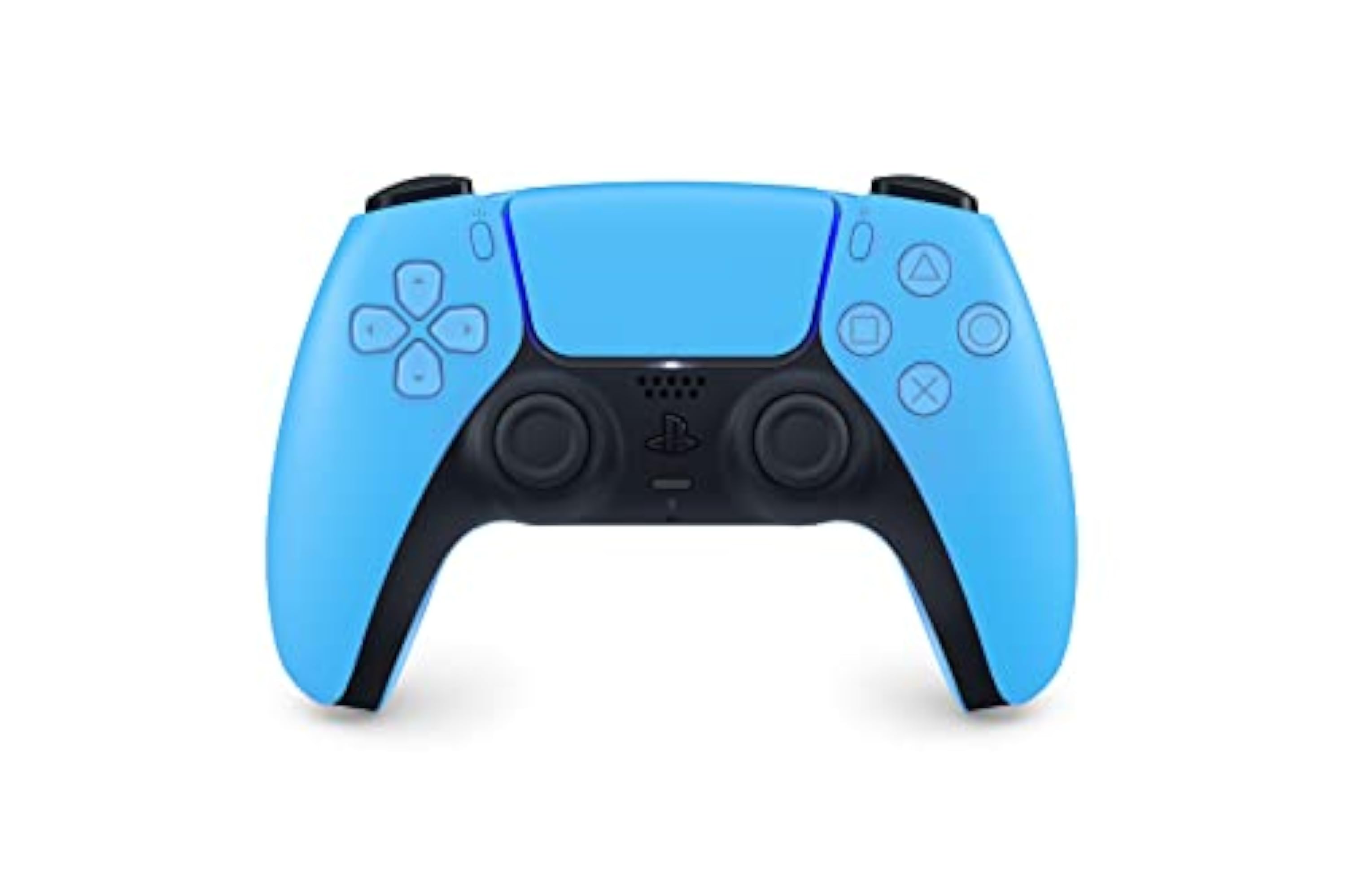PlayStation 5 - Mando Inalámbrico DualSense Starlight Blue | Mando Original Sony para PS5 con Retroalimentación Háptica y gatillos Adaptativos - Color Azul