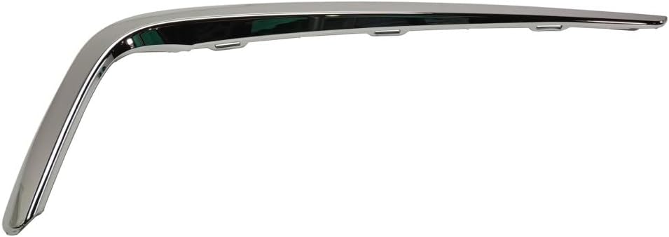 For Acura MDX 2017 2018 2019 2020 Bumper Cover Molding Passenger Side | Front | ABS Plastic | Chrome | Replacement For AC1047102 | 191275538241