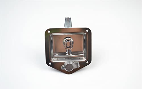 Cerraduras de rotación KmoNo de acero inoxidable para proteger maleteros y paneles 4