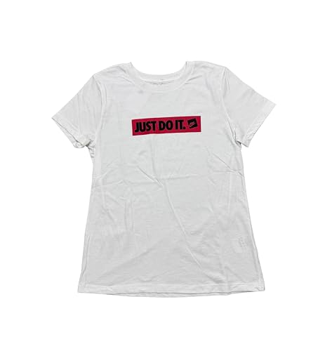T-shirt Nike Just Do It Box femme avec logo graphique imprimé poitrine