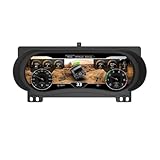 Digitales Kombiinstrument kompatibel mit Jeep Wrangler JL 2018–2022: Virtuelles Cockpit-Upgrade, LCD-Armaturenbrett, Tachometer, Instrumententafel