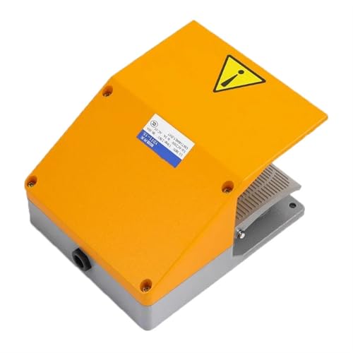 Pedal de interruptor YDT1-15 de doble banda accesorios de máquina herramienta gris 1 ud