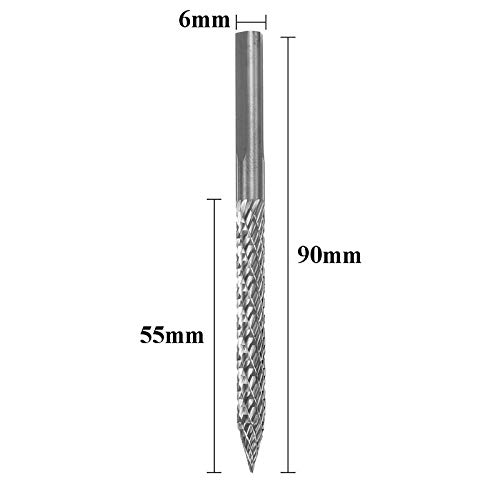 1/4" High Carbide Steel Cutting Tool Drill Reamer Tire Repair Burr #TOP1