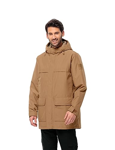 Jack Wolfskin Parka Camp d'Hiver S Bleu Nuit Protectrice Contre le Froid Intense
