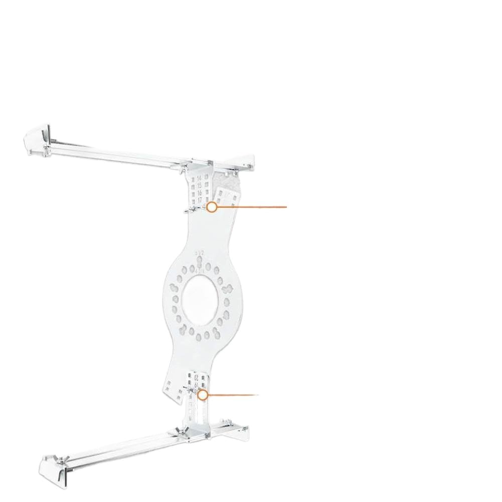 Herramienta de montaje de ruedas, maqueta de medición de prueba de ajuste de tamaño de neumático, compatible con patrón de 5 orejetas