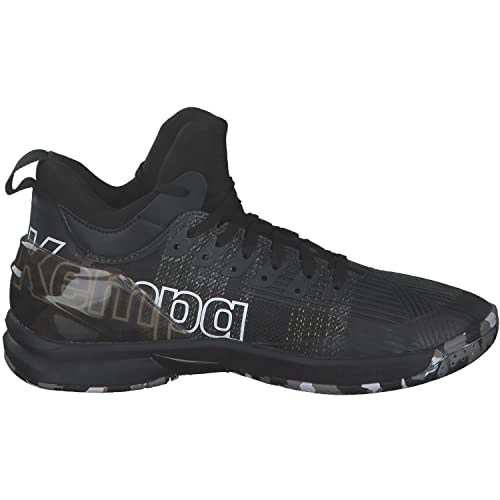 Kempa Unisex Attack MID Handball Shoe, schwarz, 49 EU