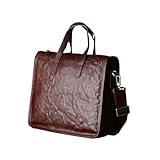 UZOURI Herren Notebook Computer Taschen Aktentaschen Handtaschen Leder Laptop Taschen Messenger...