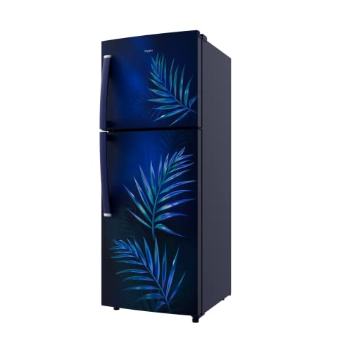 Image of Whirlpool 235L 2 Star IntelliFresh Inverter Frost-Free Double Door Refrigerator Appliance (IF INV ELT 278LH Sapphire Palm(2S)-TL)