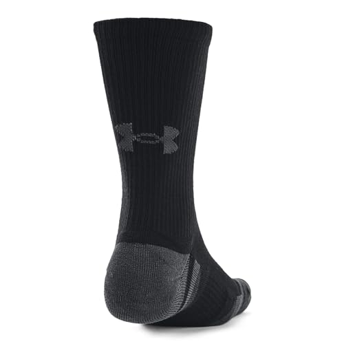 Under Armour Unisex 3pk UA Performance Tech 3er-Pack Crew, Schwarz, L EU
