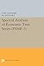 Spectral Analysis of Economic Time Series. (PSME-1) (Princeton Studies in Mathematical Economics)