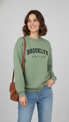 Image of Printed Graphic Sweatshirt Long Sleeves ROUNND Neck for Women's & Men | Unisex Sweatshirt Winter Wear