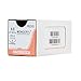 Ethicon MONOCRYL (poliglecaprone 25) Suture, Y823G, Synthetic Absorbable, PC-5 (19 mm), 3/8 Circle Needle, Size 4-0, 18" (45 cm)