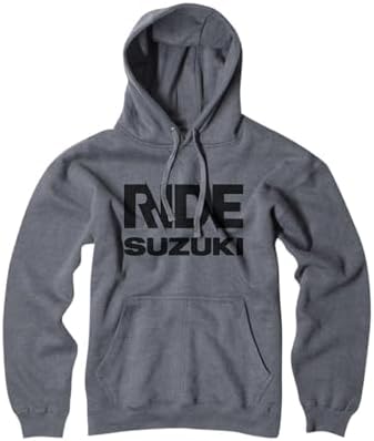 SUZUKI Ride Hoodie Grey