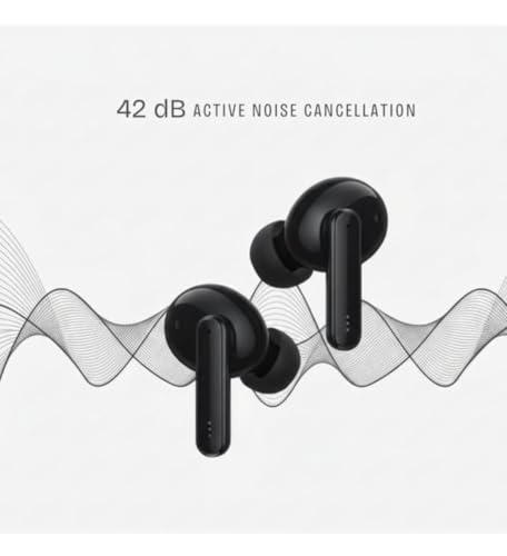 Image of Wireless Earbuds Bluetooth 5.3 TWS Earbuds with Deep Bass, ENC Noise Cancellation, Touch Control, HD Mic, Type-C Fast Charging, Low Latency Gaming Earbuds for Android iOS Smartphones