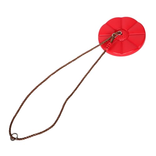 TOYANDONA Child's Saucer Swing Indoor Outdoor Round Swing Seat Multi-environment Thickened Plastic Garden