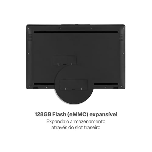 Notebook, Windows 11 Home, Tela 15,6 Pol HD, Celeron N4020C, Memória 4GB/128GB, Microsoft 365, Ultra – UB261