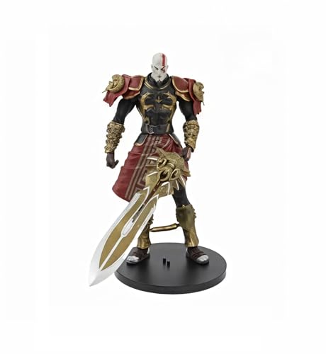Image of Gifts- Kratos Action Figure 18 cm - God of War III Collectible | Ares Armor Edition with Blade of Olympus & Blades of Athena