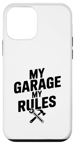 My Garage My Rules �ʔ����Ԉ��D�Ƃ̃��[���A �X�}�z�P�[�X iPhone 12 mini �p