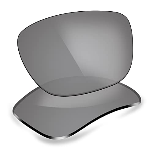 ThunderClap Polarisierte Ersatzgläser für Smith Outback Sonnenbrille, Ultimatives Grau – polarisiert, onesize