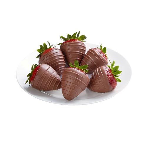 Shari’s Berries Decadent Milk Chocolate Strawberries | Chocolate ...