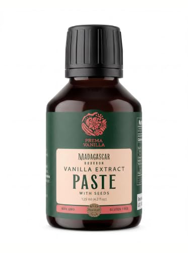 Prema Vanilla Pasta Pura de Vainilla Bourbon con Semillas, Madagascar 125ml