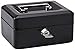 Rapesco SB0006B1 Caja Fuerte Portátil con Portamonedas, 15 cm de ancho, Negro