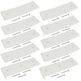 Xxamz 8 PCS Boat Trailer Bunk Slide Pads & 2 PCS Bunk Enders Compatible with Easier Launching & Loading 3