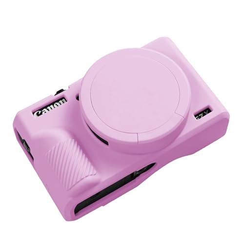 Easy Hood Camera Case for Canon Powershot G7X Mark III Camera(Light Pink)