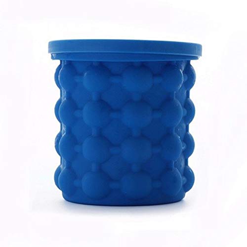 Mini Balde Forma De Gelo Em Silicone Cozinha Ice Magic Cube Da Tv